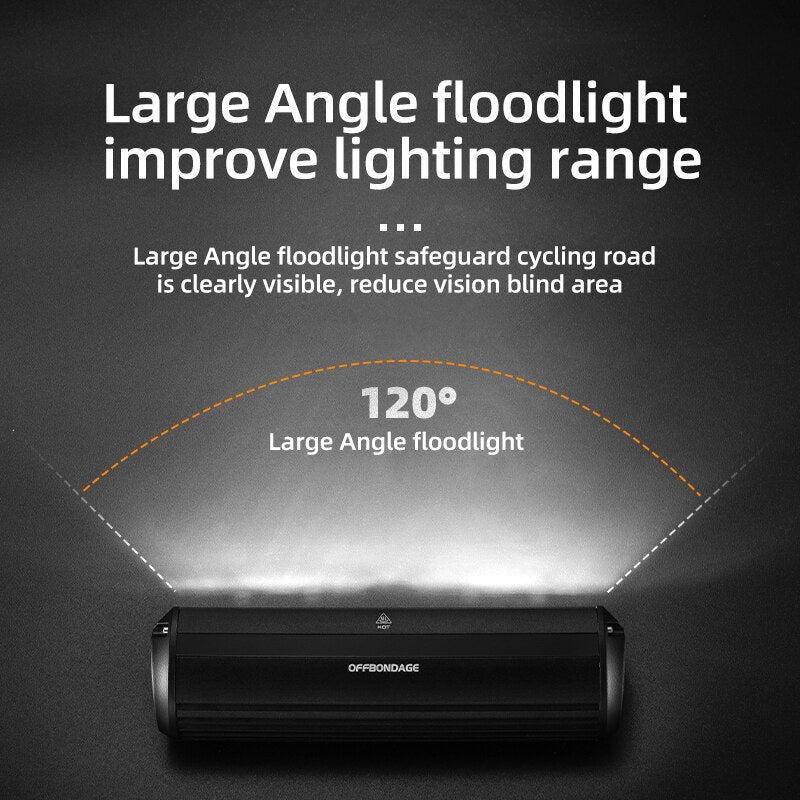 OFFBONDAGE Bicycle Light 900Lumen