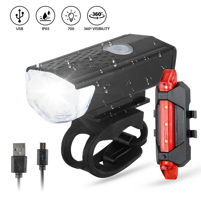 Rechargable LED Set for Bicycles