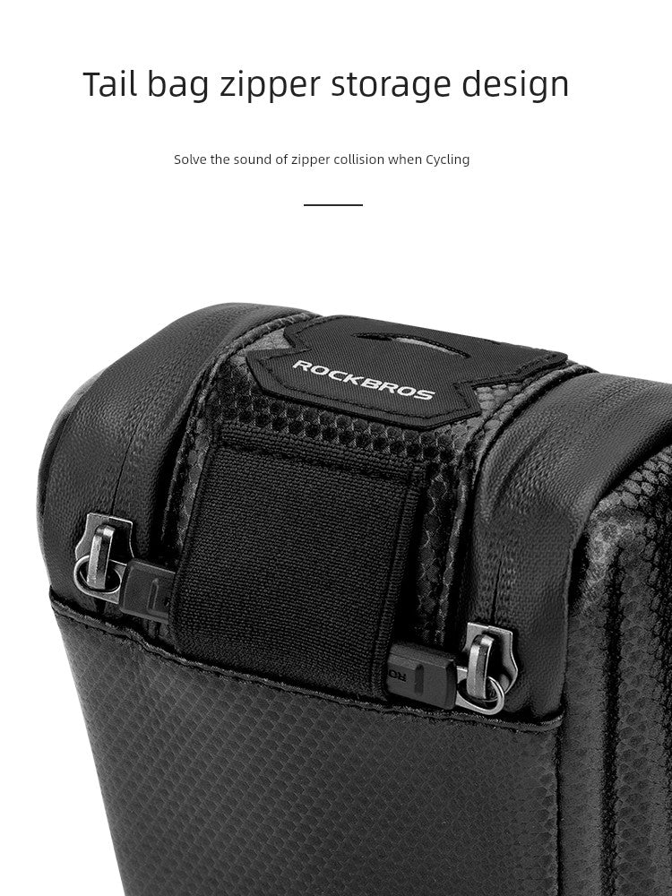 Rockbros Bicycle Tail Bag Large Capacity Rear Saddle Bag Highway Mountain Bicycle Seat Tube Bag Cycling Fitting