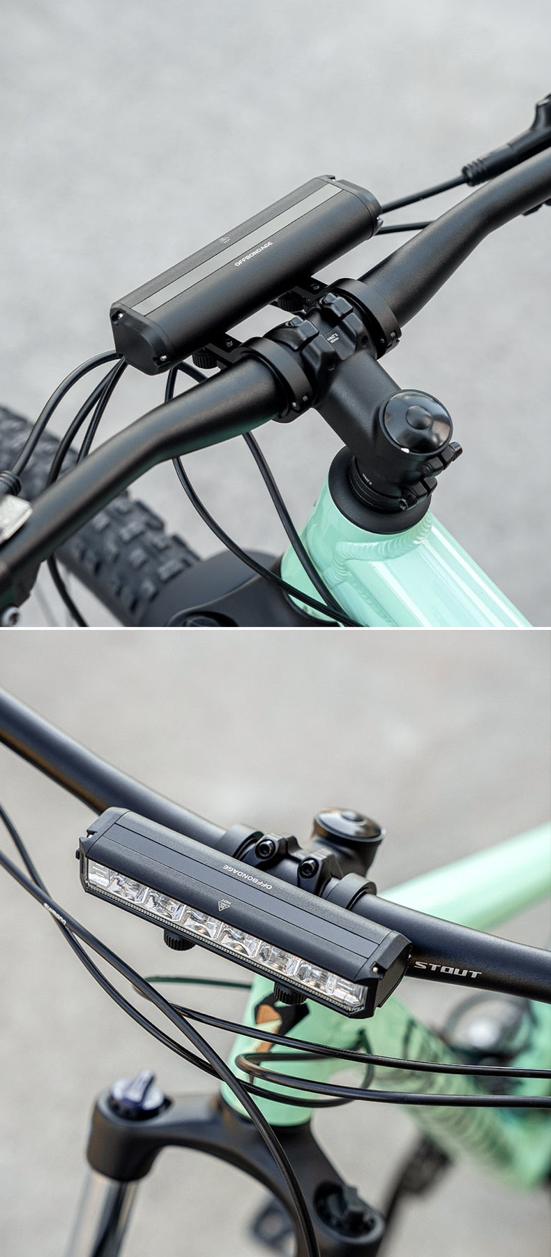 OFFBONDAGE Bicycle Light 900Lumen