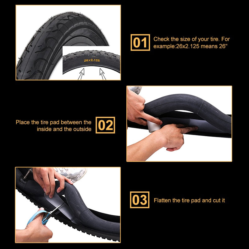 Puncture Proof Belt Bicycle Tire Liner