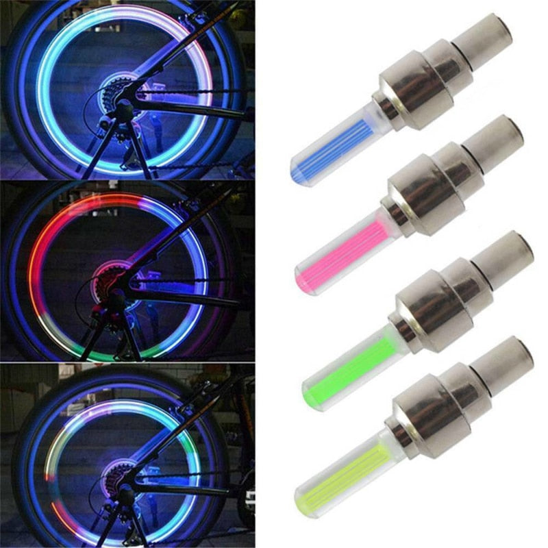 Bicycle LED Tire Valve Cap