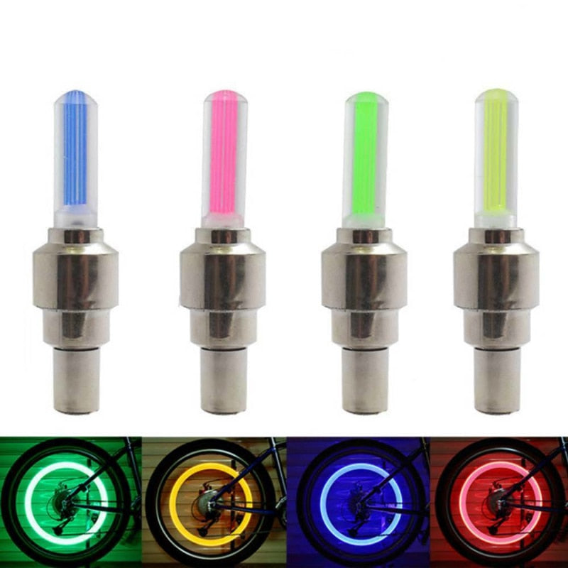 Bicycle LED Tire Valve Cap