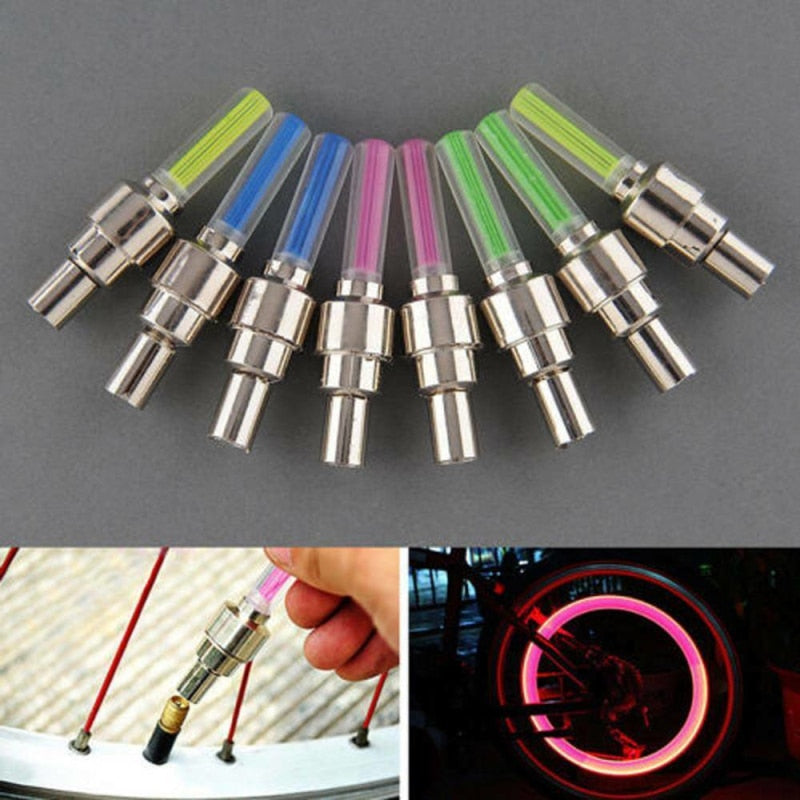 Bicycle LED Tire Valve Cap