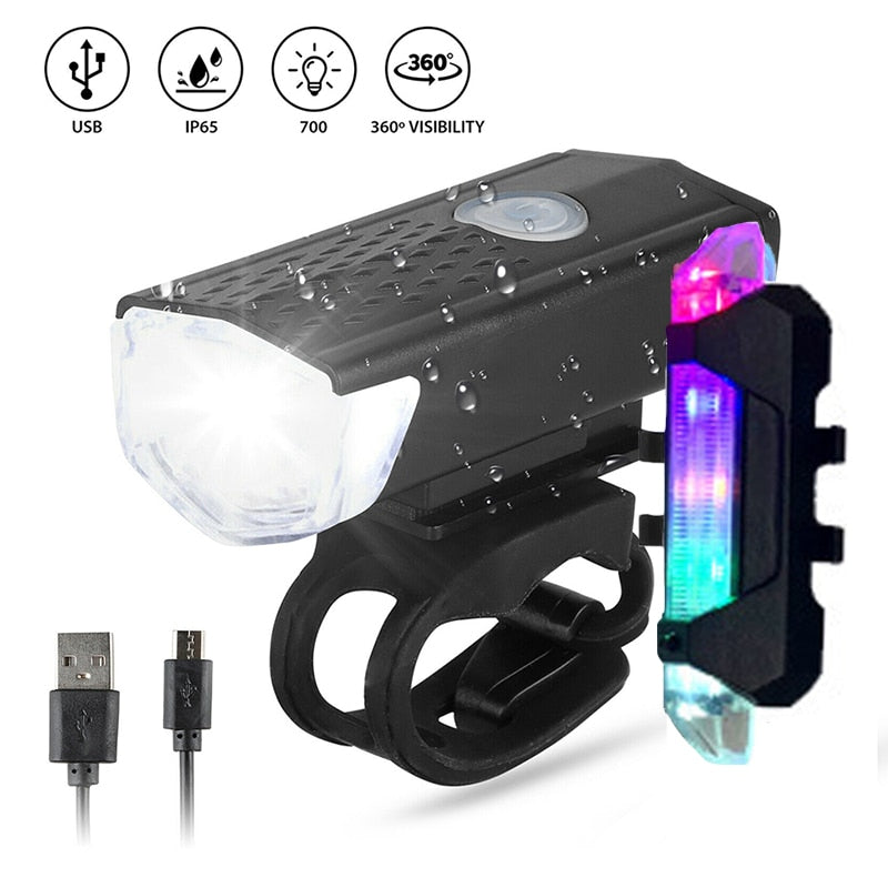 Rechargable LED Set for Bicycles