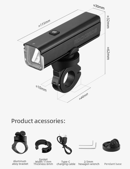 Bicycle Waterproof Headlight