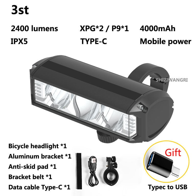 Bicycle Waterproof Led Flashlight