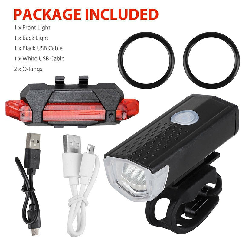 Rechargable LED Set for Bicycles